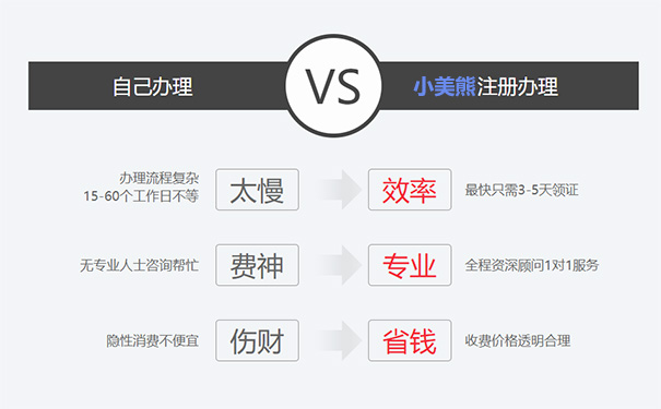 小美熊会计注册公司优势